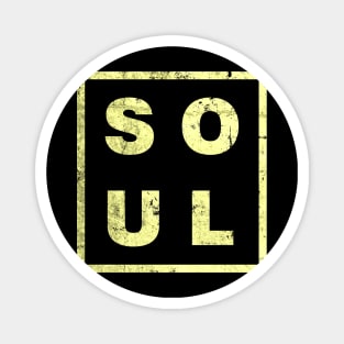 SOUL MUSIC MINIMAL Magnet